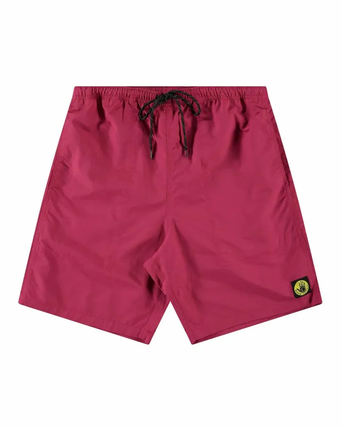 Body Glove Hybrid Shorts Men Burnout Trail Shorts 8211 Crimson