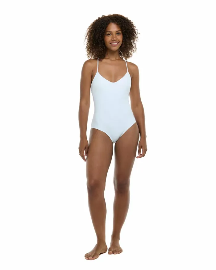 Body Glove OnePieces Women Smoothies Sandbar OnePiece Tank 8211 Snow