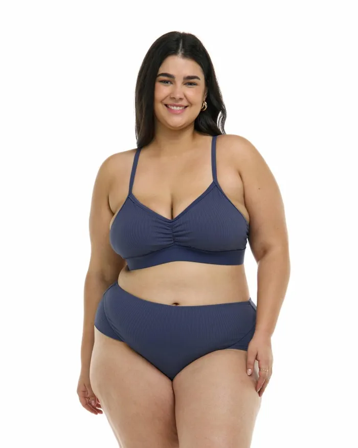 Body Glove Plus Size Swimwear Women Ibiza Drew Plus Size Fixed Triangle Bikini Top 8211 Dusk