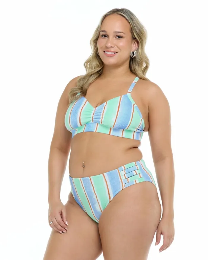 Body Glove Plus Size Swimwear Women Shorebreak Drew Plus Size Swim Top 8211 Shorebreak Multi
