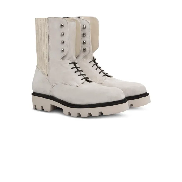 Boots Women Moreschi White Leather Boot