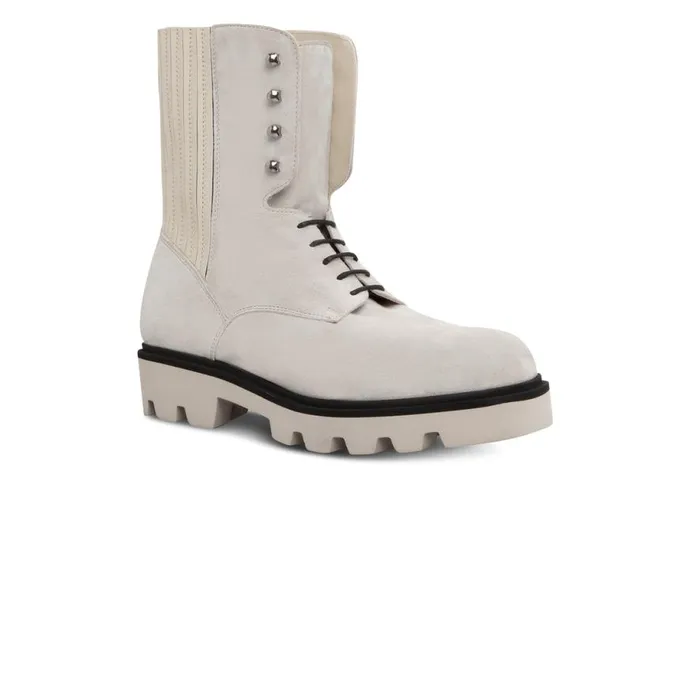 Boots Women Moreschi White Leather Boot
