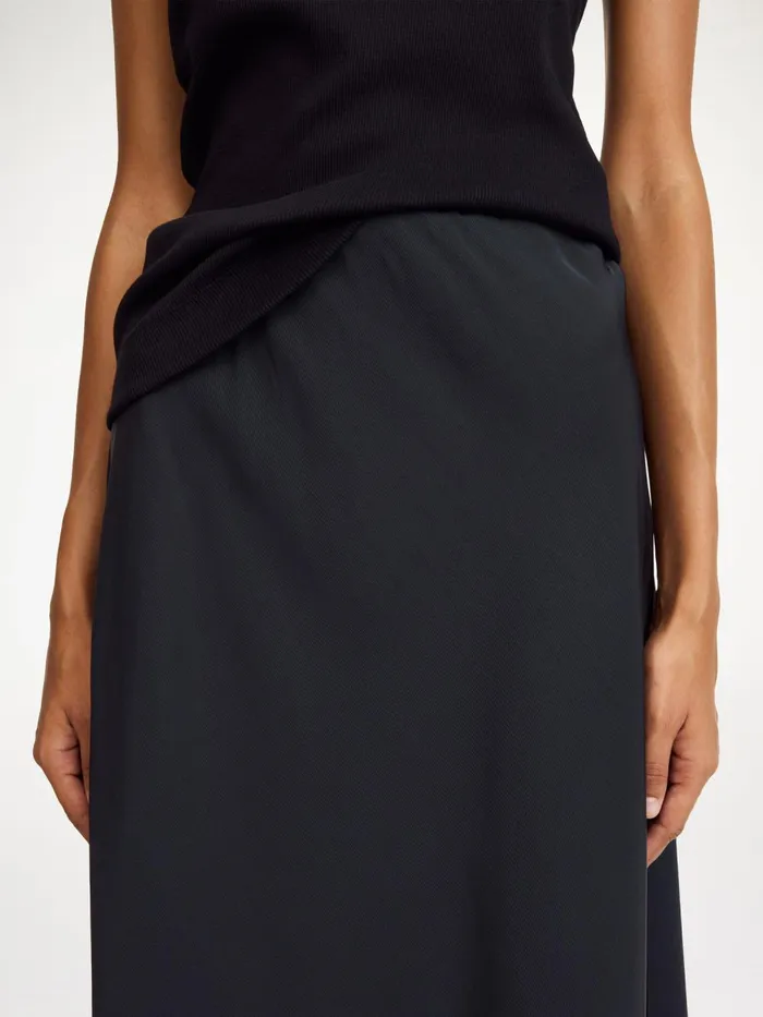 Boshan Maxi Skirt Black Women By Malene Birger Skirts