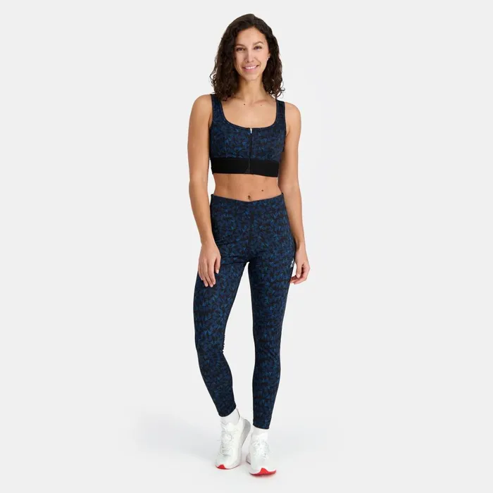 Bra And Leggings Women Le Coq Sportif Training Performance Bra All Over Bleu Perf