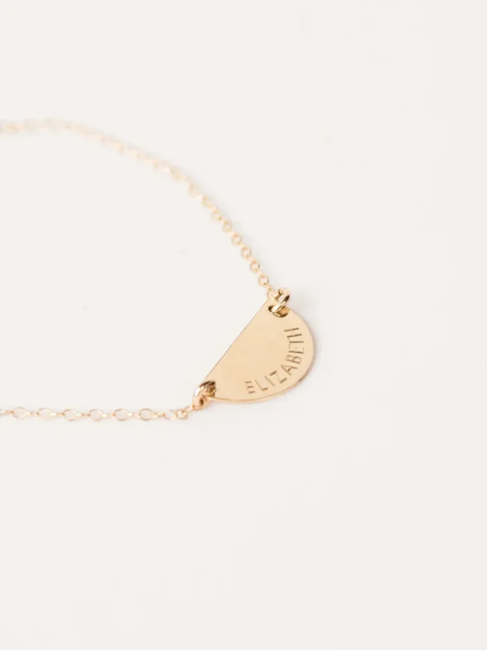 Bracelets Women Half Moon Bracelet 14k Goldfilled Able