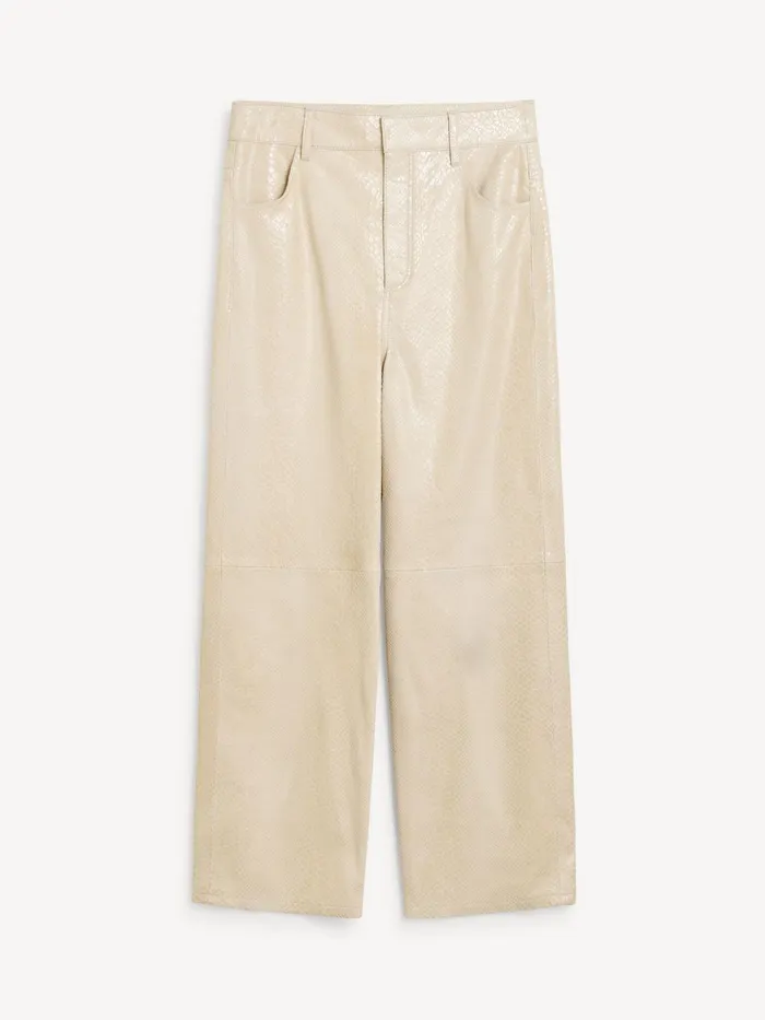 Cailys Leather Trousers Nomad Women By Malene Birger Trousers