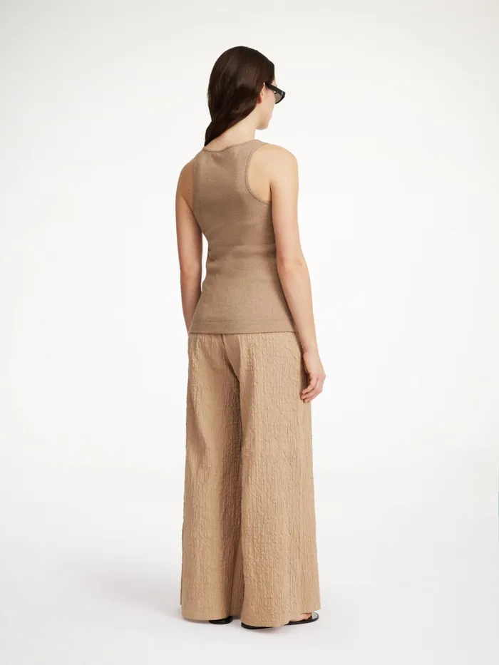 Campine WideLeg Trousers Tannin Women By Malene Birger Trousers