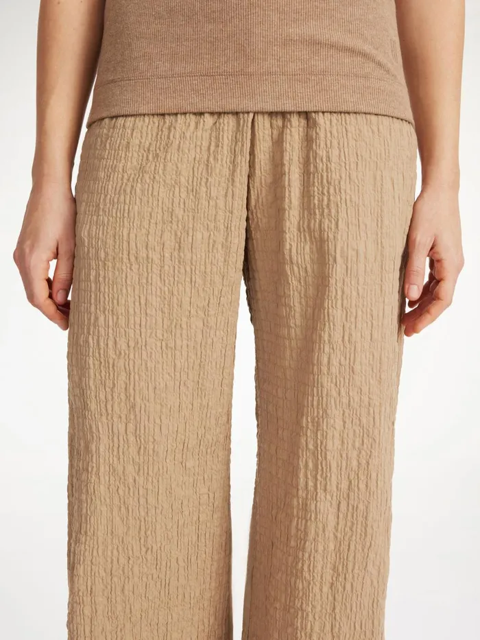 Campine WideLeg Trousers Tannin Women By Malene Birger Trousers