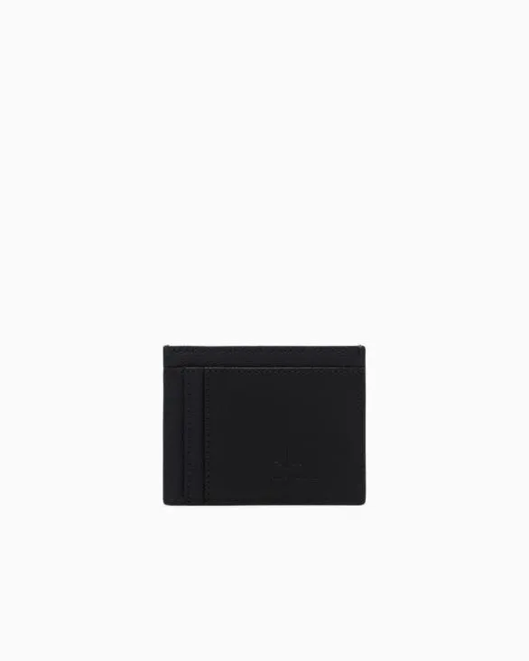 Card Holder With Monogram And Stripes Navyblue Men Armani Wallets And Small Leather Goods Card Holder With Monogram And Stripes Navyblue Men Armani Wallets And Small Leather Goods