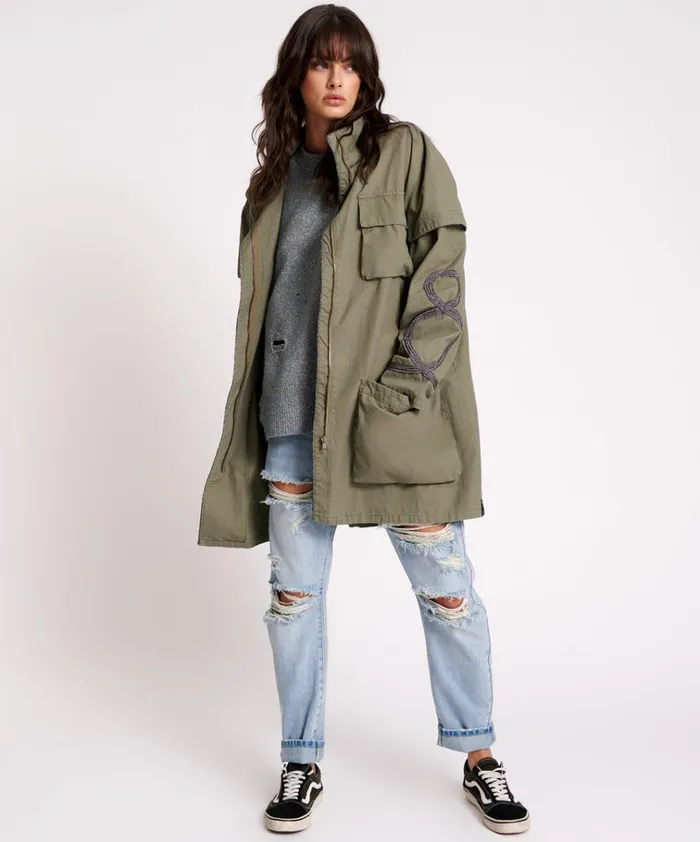 CARGO THROWOVER JACKET Women One Teaspoon Jackets