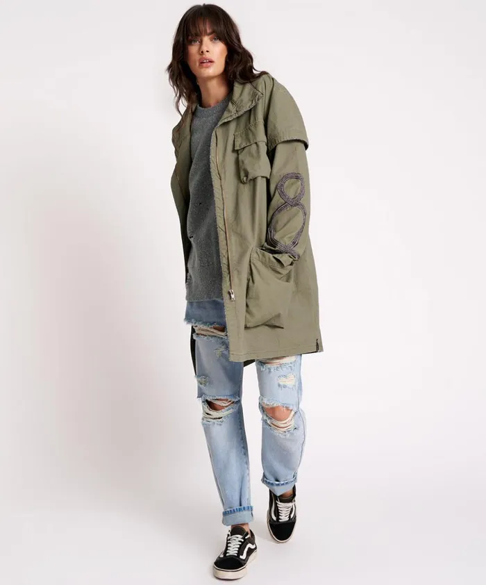 CARGO THROWOVER JACKET Women One Teaspoon Jackets CARGO THROWOVER JACKET Women One Teaspoon Jackets