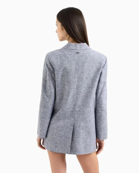 Casual Jackets Blue Women Armani Matching Sets Casual Jackets Blue Women Armani Matching Sets