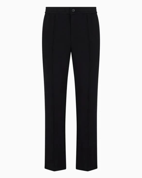 Casual Trousers Black Men Armani Matching Sets