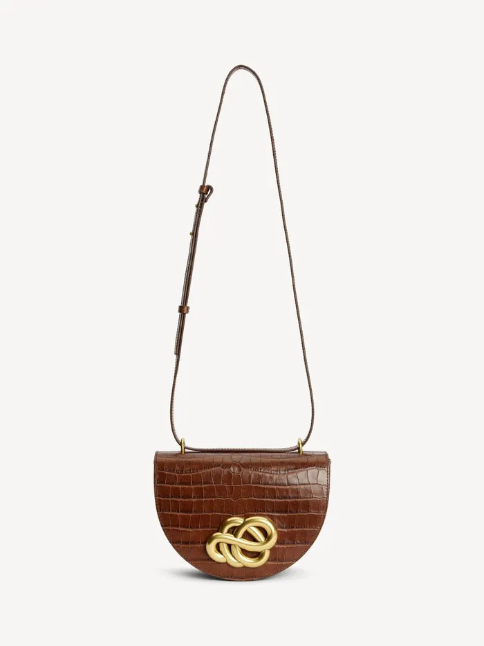 Cebella Leather Shoulder Bag Bison Women By Malene Birger Bags