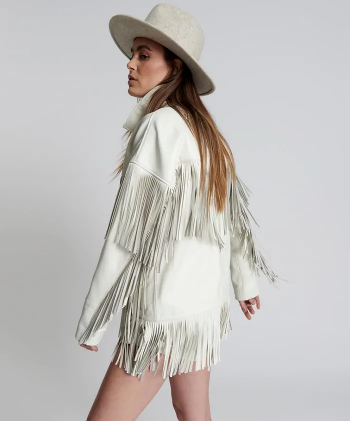 CHAOS WALKING FRINGED LEATHER JACKET Women One Teaspoon Jackets CHAOS WALKING FRINGED LEATHER JACKET Women One Teaspoon Jackets