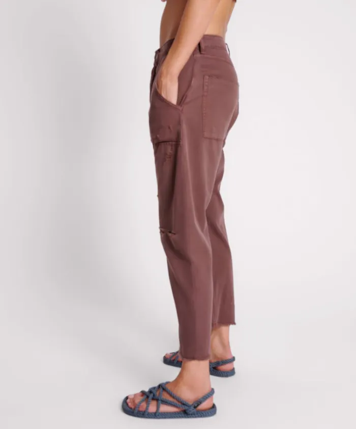 CHOCOLATE SINNERS DROP CROTCH BOYFRIEND JEANS Women One Teaspoon Bottoms CHOCOLATE SINNERS DROP CROTCH BOYFRIEND JEANS Women One Teaspoon Bottoms