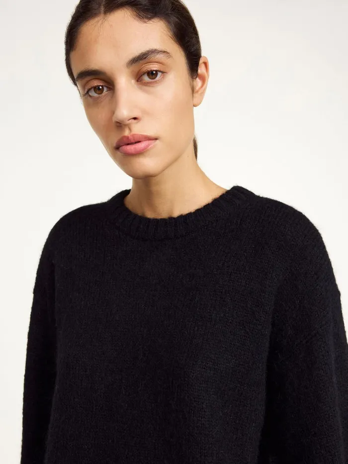 Cierra Sweater Black Women By Malene Birger Knitwear