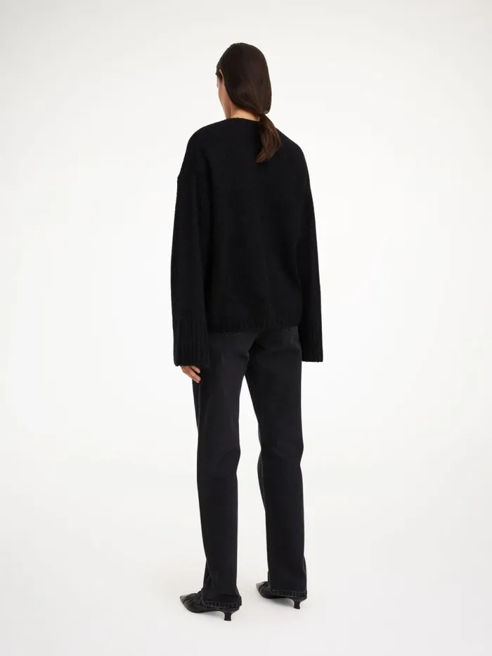 Cimone Sweater Black Women By Malene Birger Knitwear