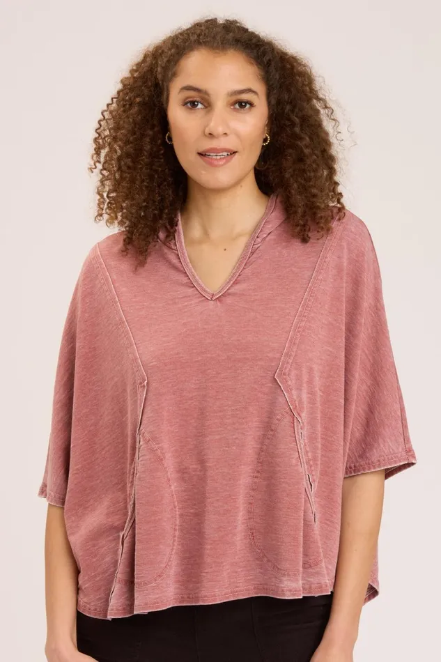 Clothing CoverUps XCVI Burnout Alton Poncho Port Burnout