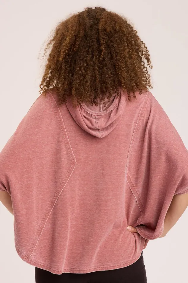 Clothing CoverUps XCVI Burnout Alton Poncho Port Burnout