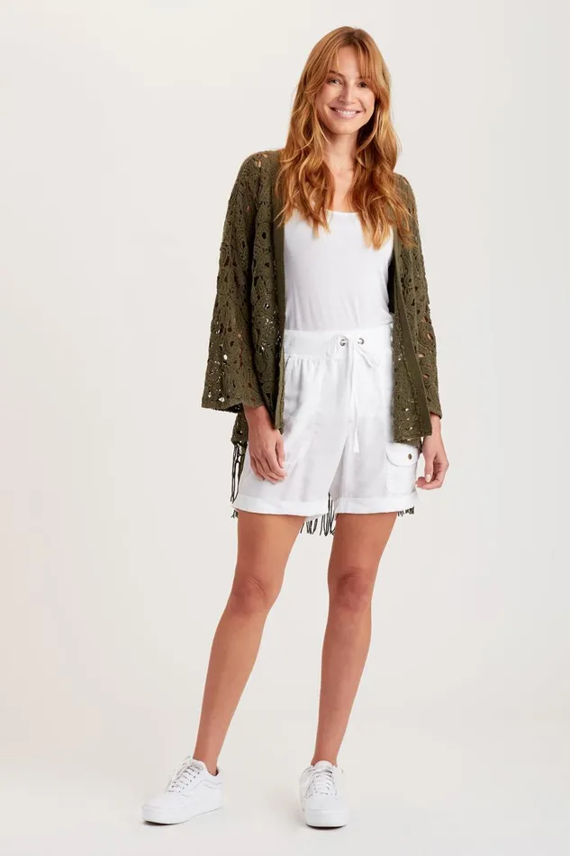 Clothing CoverUps XCVI Laurent Cardigan Kombu Pigment