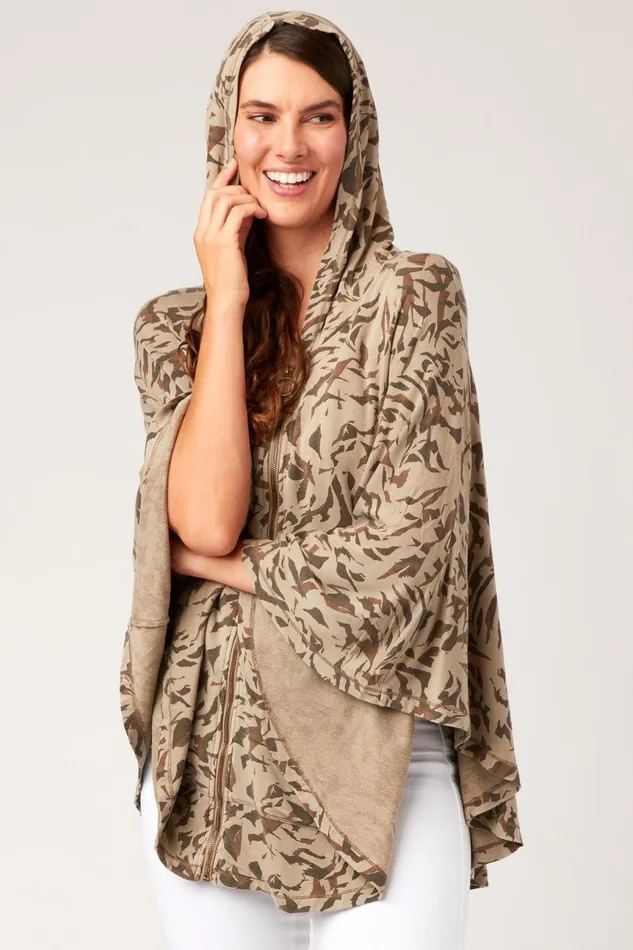 Clothing CoverUps XCVI Tris Cape Dovetail