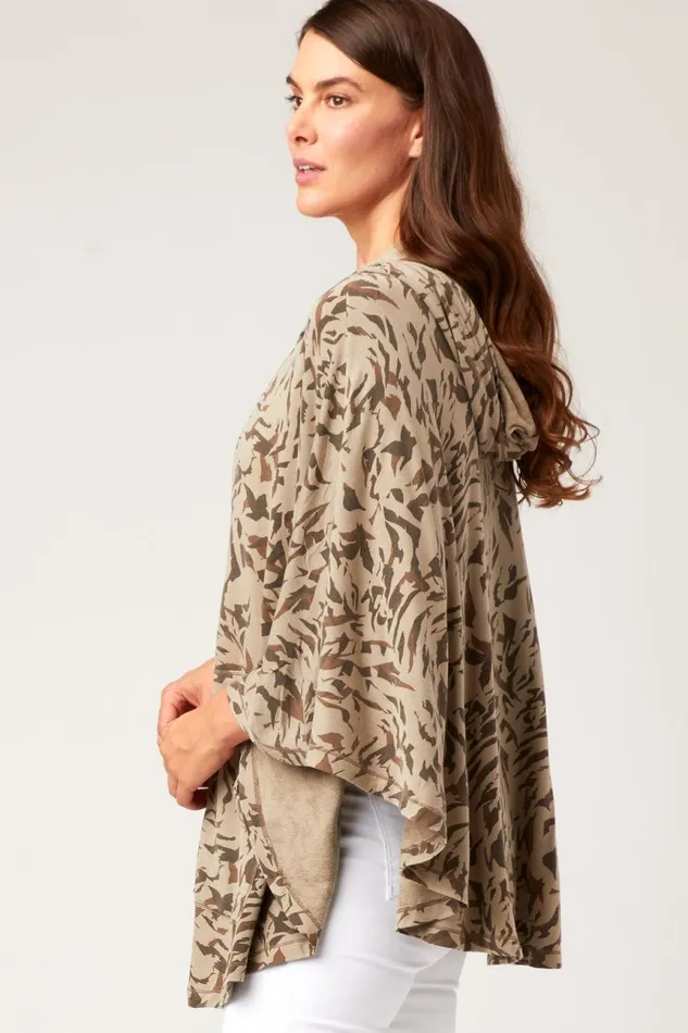 Clothing CoverUps XCVI Tris Cape Dovetail