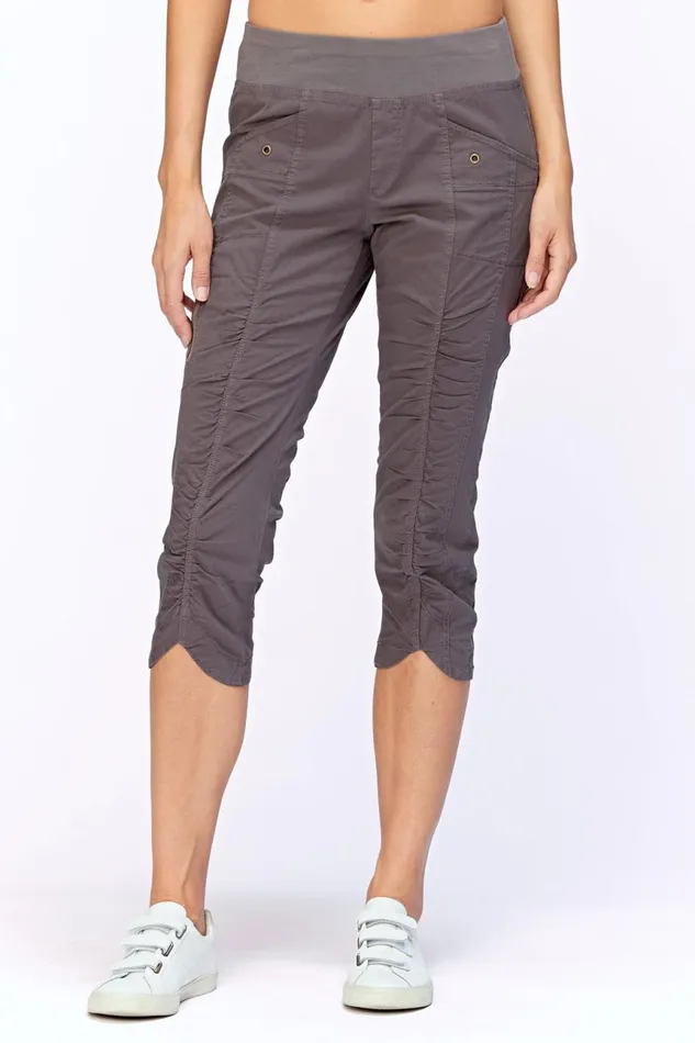 Clothing Crops XCVI Iris Crop Charcoal