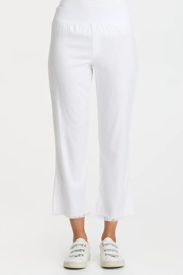 Clothing Crops XCVI Sarla Ankle Pant White