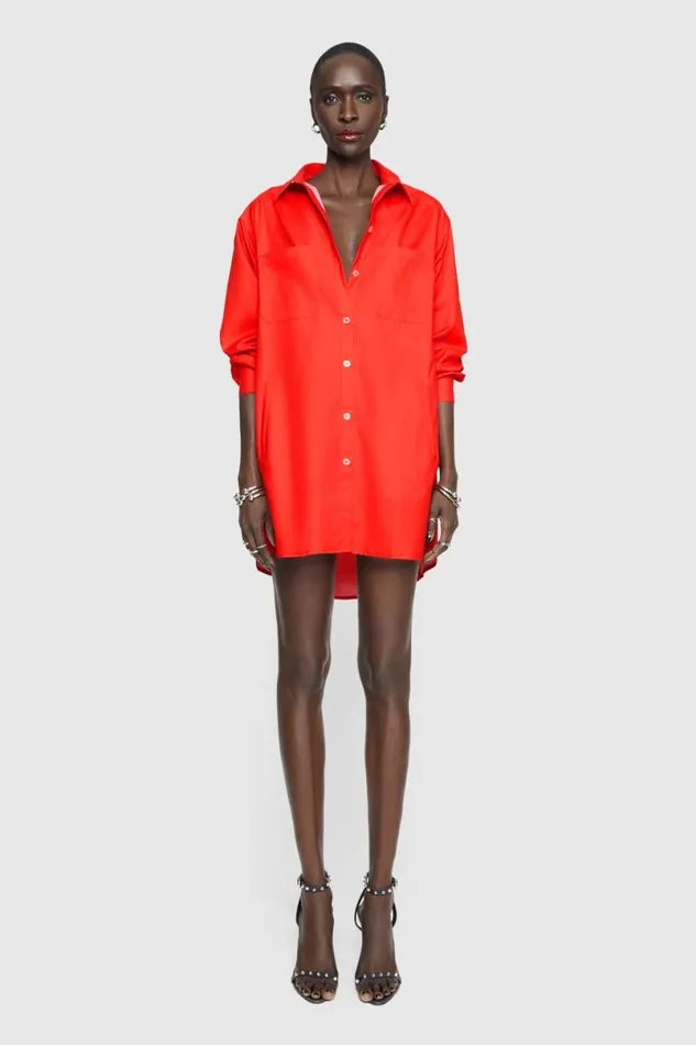 Clothing Dresses Rebecca Minkoff Tori Dress Chili Red