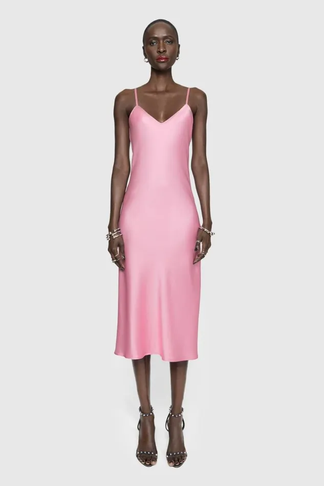 Clothing Dresses Rebecca Minkoff Verona Slip Dress Light Wisteria