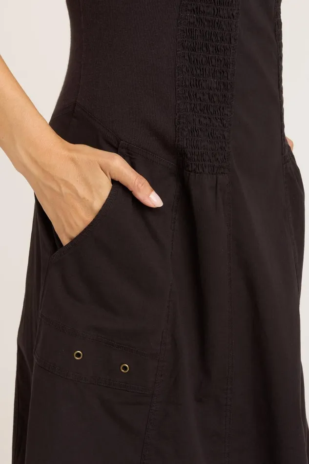 Clothing Dresses XCVI Gibbon Tank Dress 20 Black