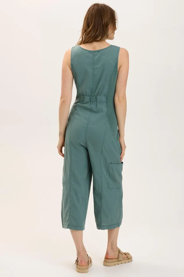 Clothing Dresses XCVI Linen Norris Jumpsuit Folk Tale