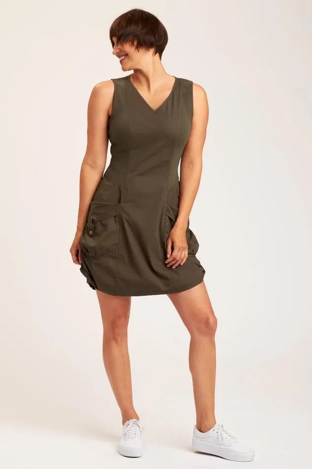 Clothing Dresses XCVI Penta Tank Dress Deep Fern