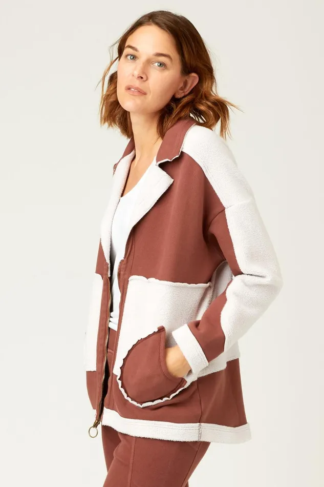 Clothing Jackets XCVI Arlo Jacket Dark Nubuck