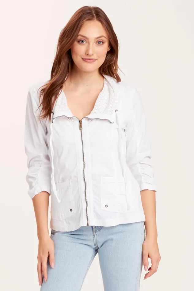 Clothing Jackets XCVI Fjord Jacket White