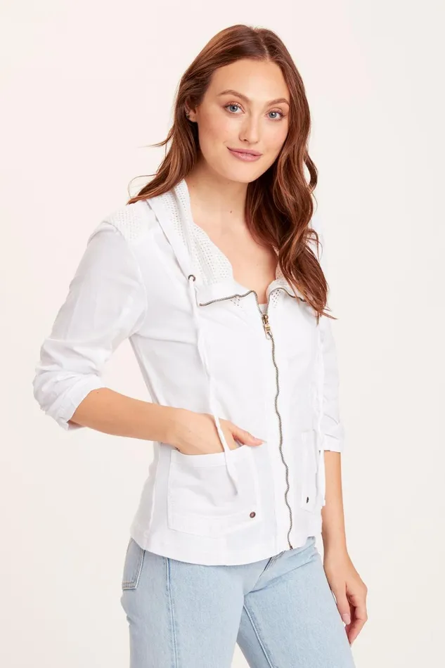 Clothing Jackets XCVI Fjord Jacket White