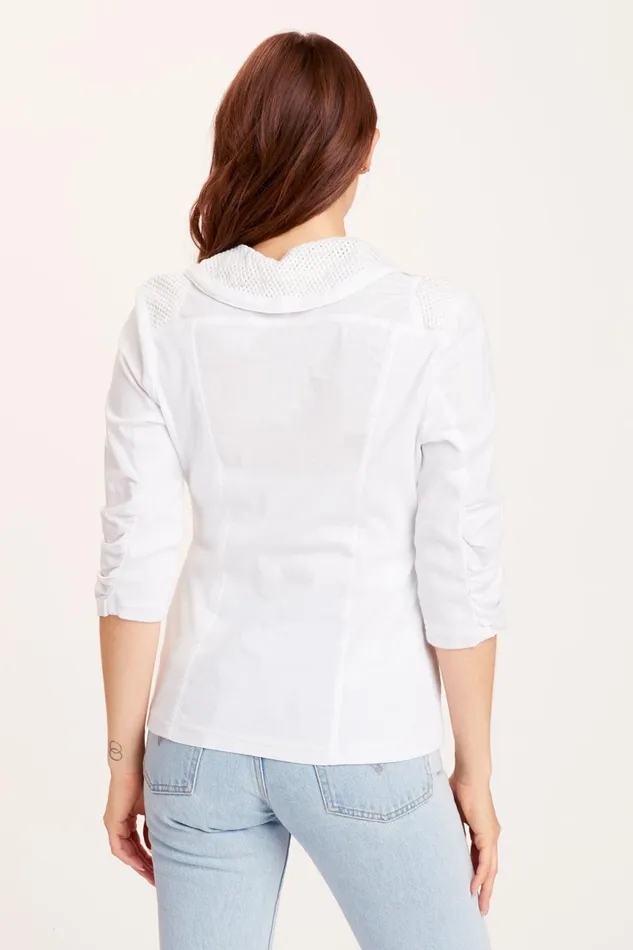 Clothing Jackets XCVI Fjord Jacket White