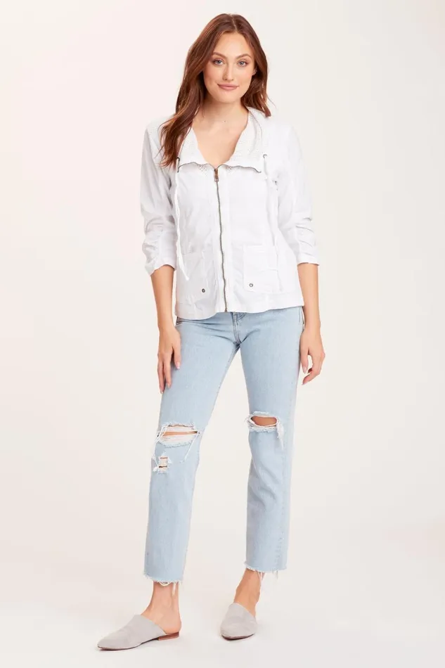 Clothing Jackets XCVI Fjord Jacket White