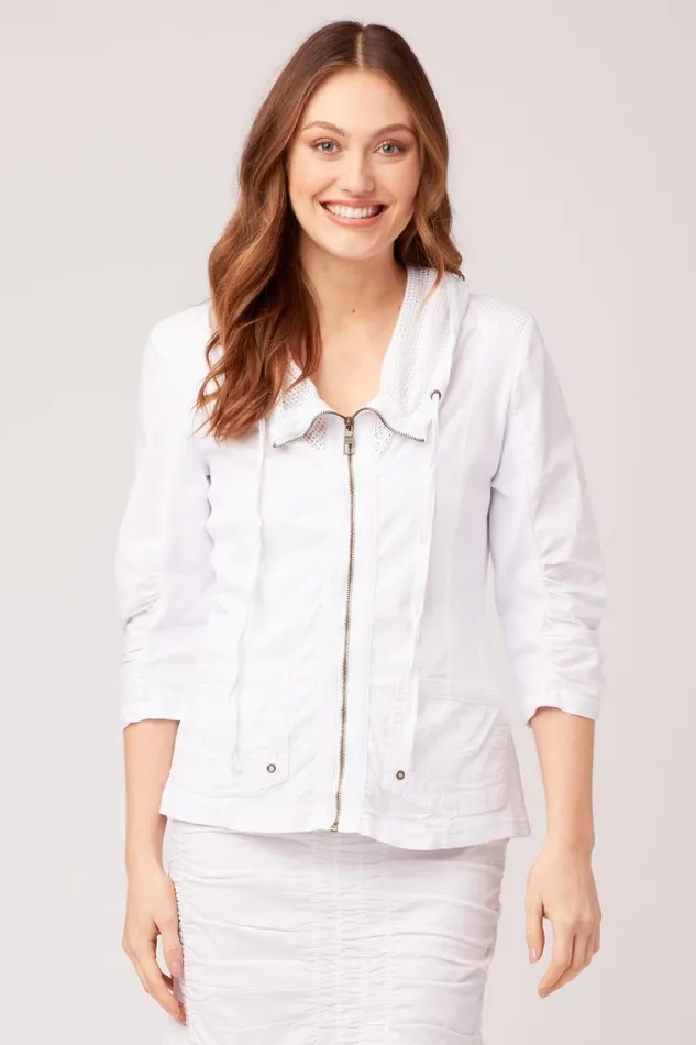 Clothing Jackets XCVI Fjord Jacket White