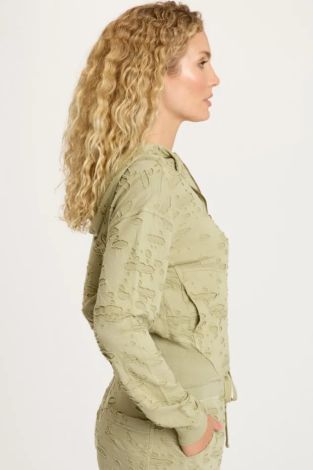 Clothing Jackets XCVI Irra Jacket Limescent Pigment