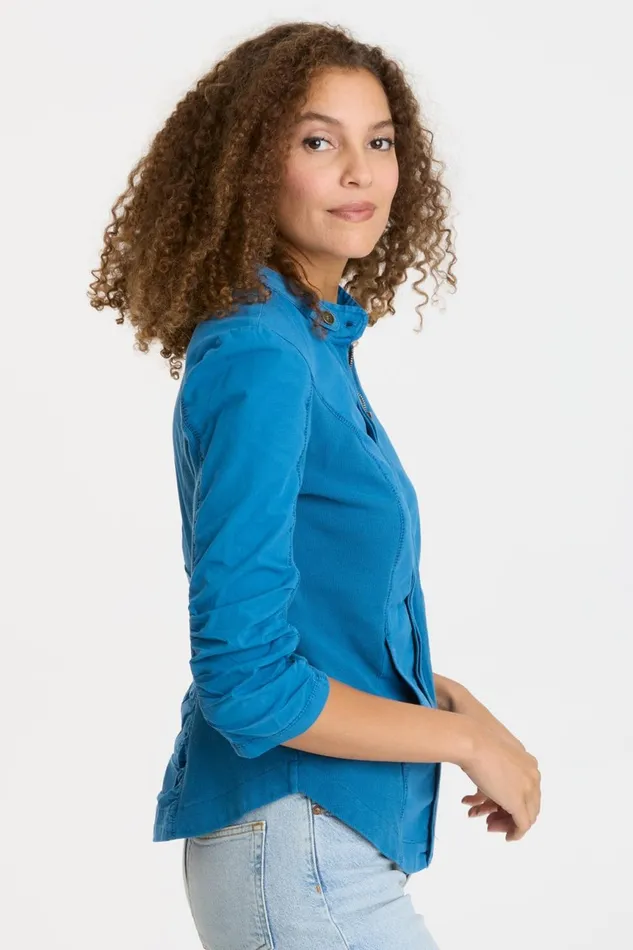 Clothing Jackets XCVI Janet Jacket Poseidon Pigment