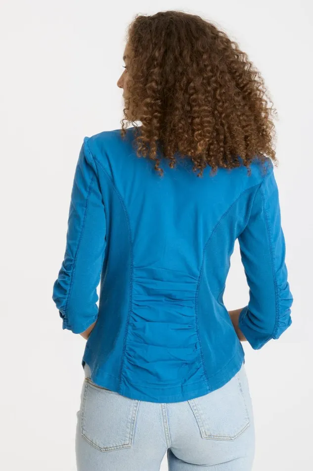 Clothing Jackets XCVI Janet Jacket Poseidon Pigment