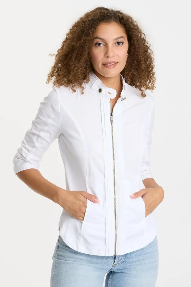 Clothing Jackets XCVI Janet Jacket White