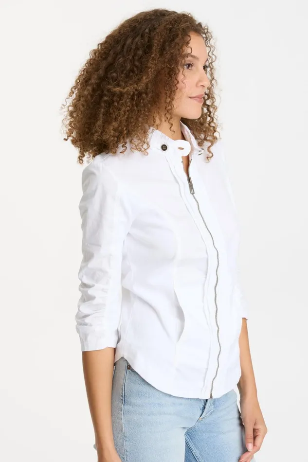 Clothing Jackets XCVI Janet Jacket White