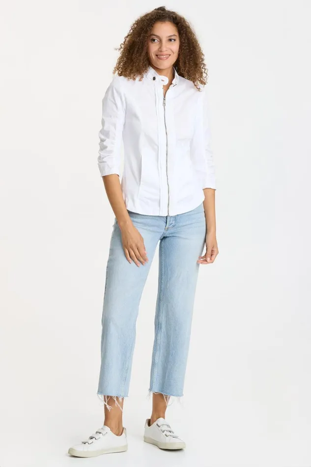 Clothing Jackets XCVI Janet Jacket White