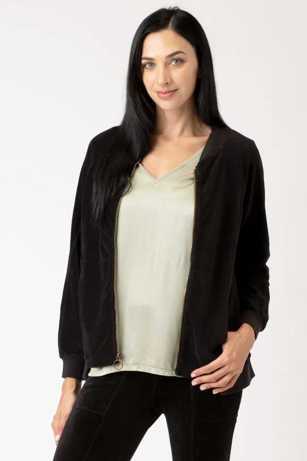 Clothing Jackets XCVI Olek Bomber Black
