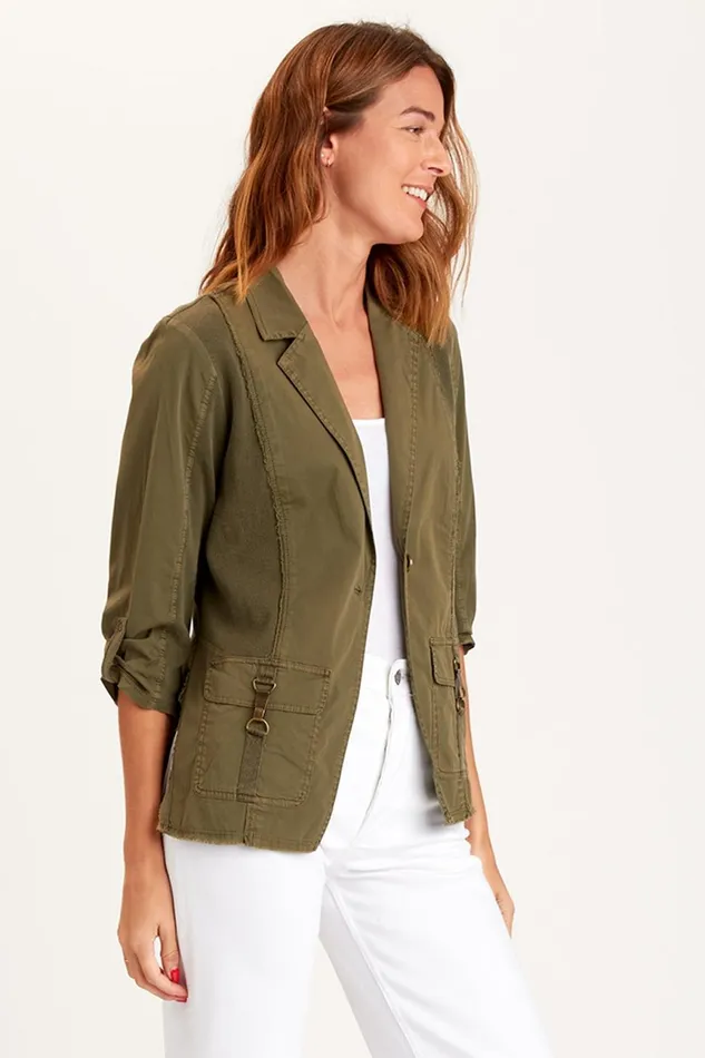 Clothing Jackets XCVI Winslow Blazer Kombu Pigment