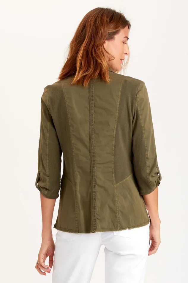 Clothing Jackets XCVI Winslow Blazer Kombu Pigment