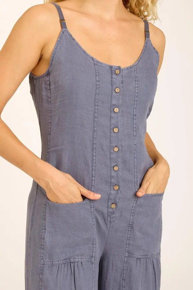 Clothing Jumpsuits XCVI Macauley Crop Jumpsuit Hypnotic Pigment
